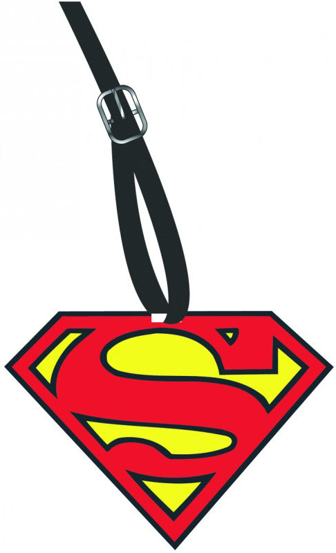 Bagagelapp Superman